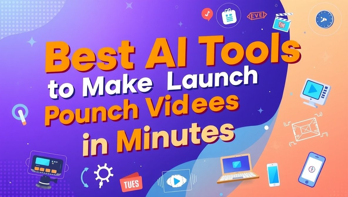 Best AI Tools to Make Product Launch Promo Videos in Minutes
