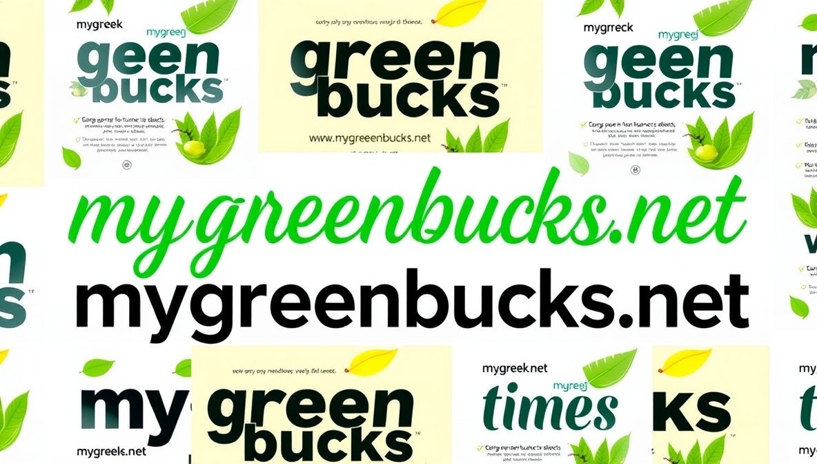 mygreenbucks .net – Exploring the Future of Digital Finance, Smart Earning, and Online Empowerment