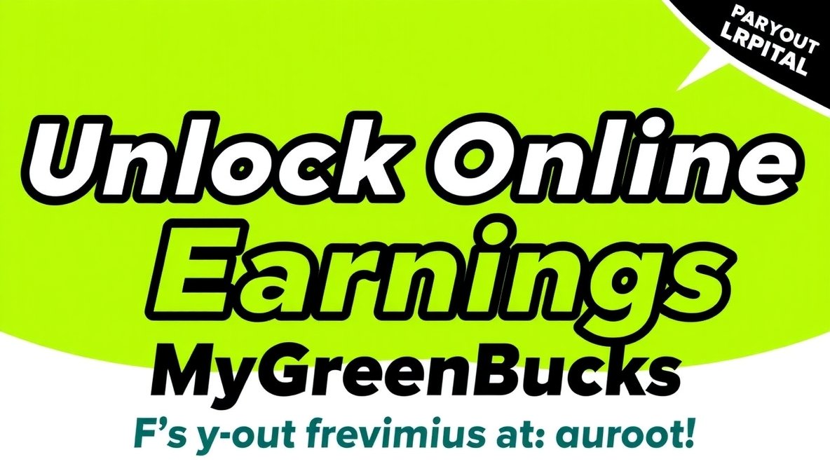 Unlock Online Earnings MyGreenBucks: The Ultimate Guide to Making Money Online